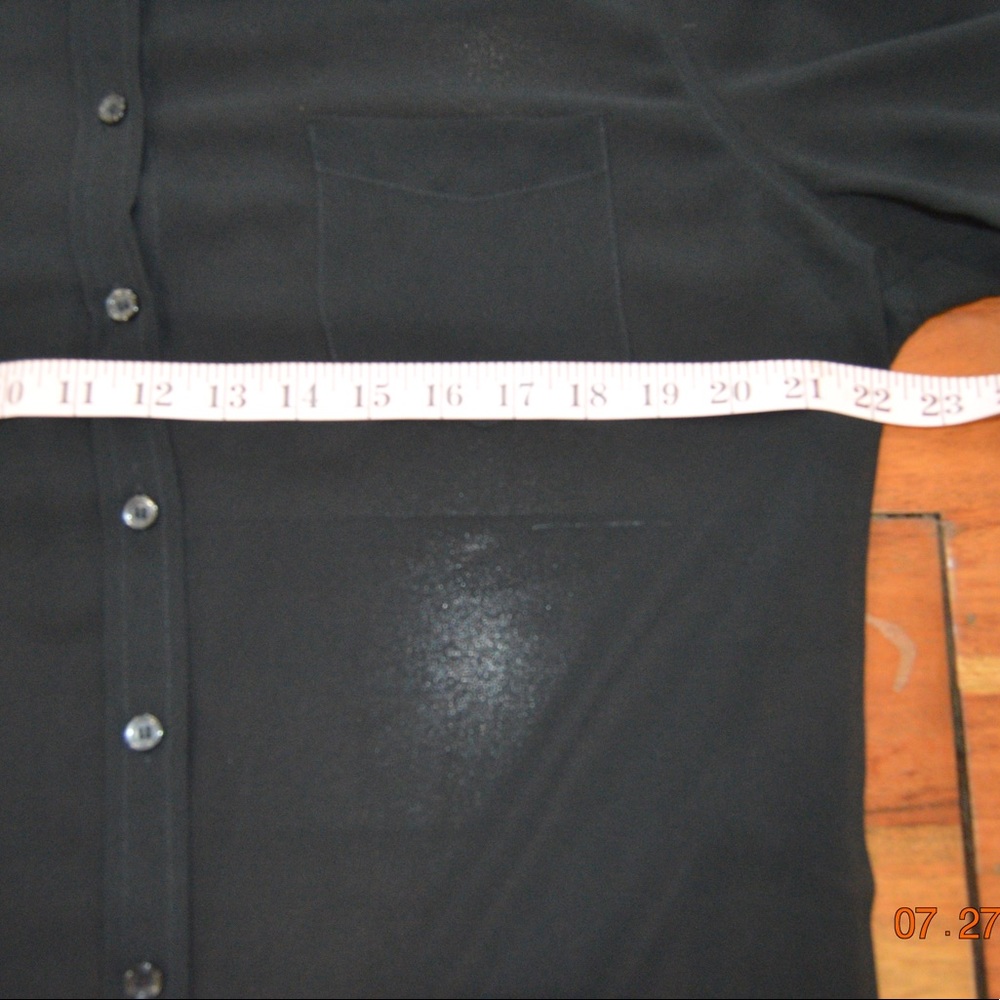 Moda International Polyester Button Down Shirt. - image 7